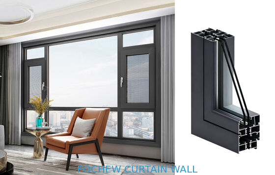 kaufen JZG60 Wärmedämmung Drehfenster Eloxiert Individuelle Drehfenster online manufacture