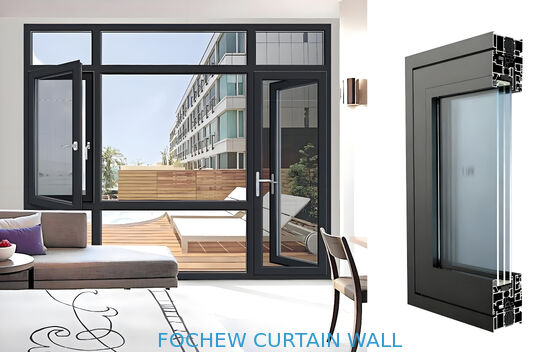 comprar Ventana insonorizada GYG65 con marco de aluminio de 1,2 mm-2,0 mm online manufacture